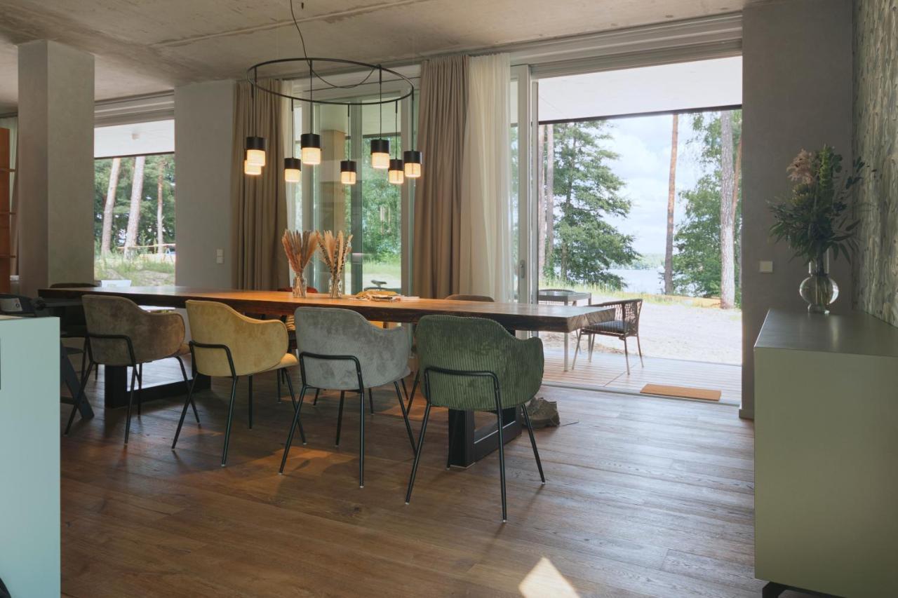 Marina Maisonette Seeblick Mit Pool Und Sauna Bad Saarow Exterior foto