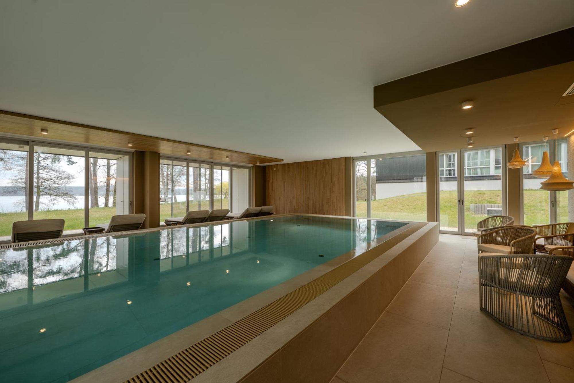 Marina Maisonette Seeblick Mit Pool Und Sauna Bad Saarow Exterior foto